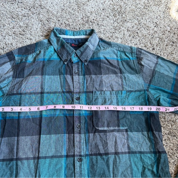 Stoic Button Down Shirt Medium Plaid - Picture 4 of 6